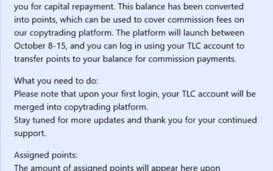 TLC Trading AI copy trading